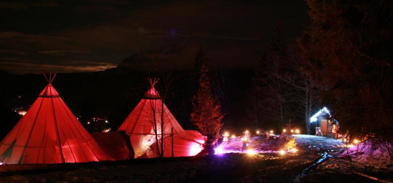 Location tipi géant pour réception Lyon