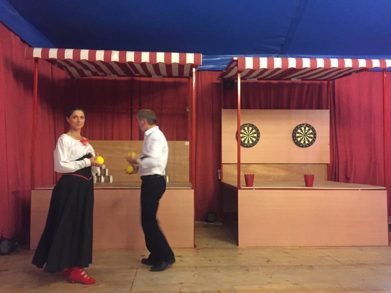 Nouvelle animation location team building Lyon Rhône Alpes stand forain