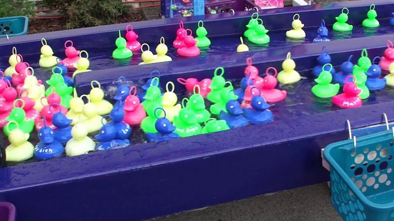 Location stand pêche aux canards