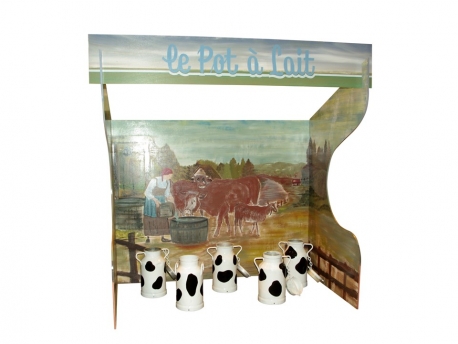 Location stand de jeu kermesse Pot  lait
